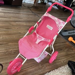American Girl, bitty baby stroller.